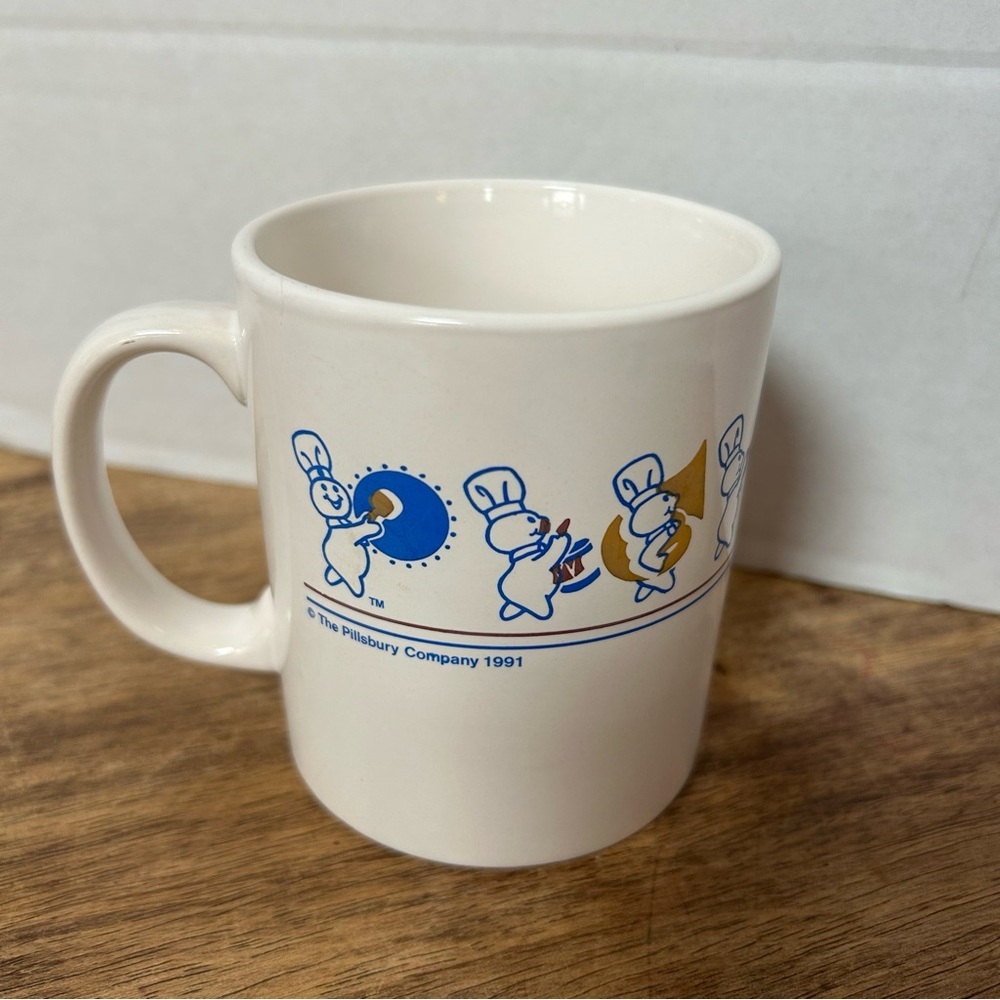 Vintage Pillsbury Doughboy Coffee Mug - Poppin' Fresh - 1991 Ceramic - Picture 2 of 9